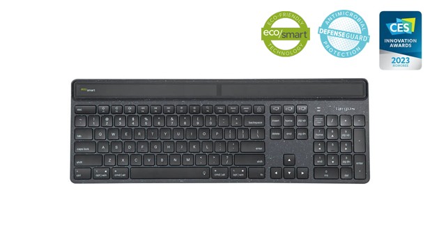 Targus Sustainable Energy Harvesting EcoSmart™ Tastatur