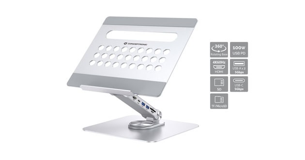 Conceptronic DONN27G Laptop-Ständer