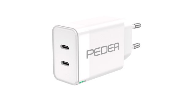 PEDEA Reiselader Dual 40W für USB-C