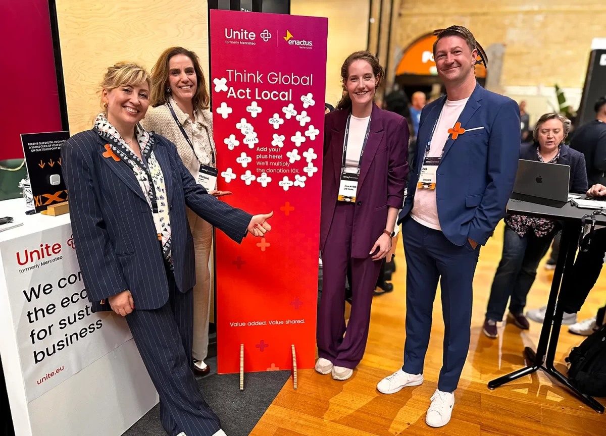 Enactus and Unite at the Digital Procurement World, Amsterdam 2024