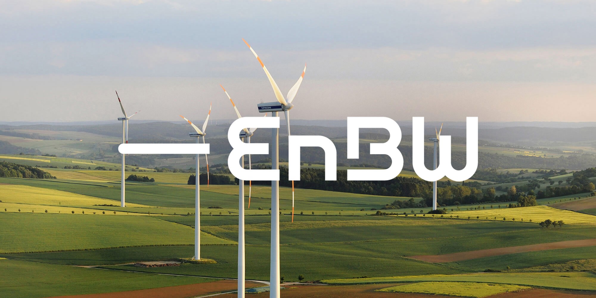 EnBW-Windpark in Eisenach, Deutschland