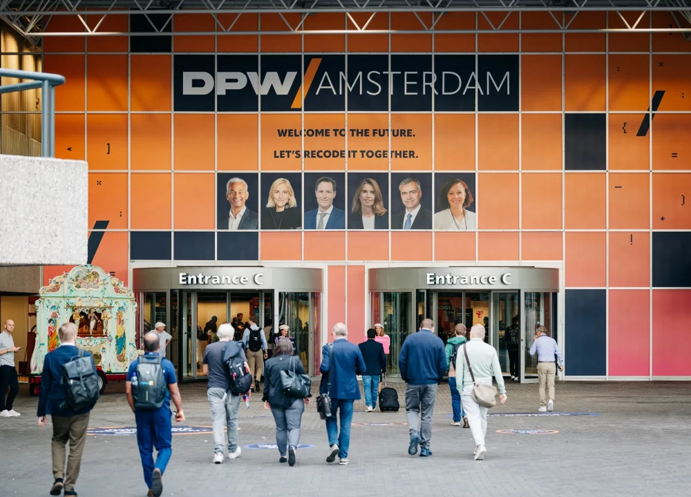 Unite team at DPW Amsterdam 2026 – Entrance