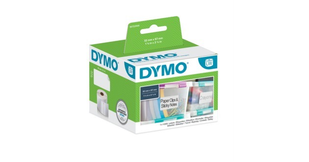 DYMO Vielzweck, weiß, ablösbar, 1 x 1.000 Etiketten