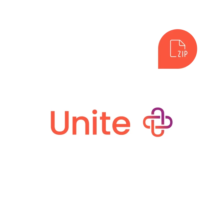 Übersicht der Logovarianten von Unite.