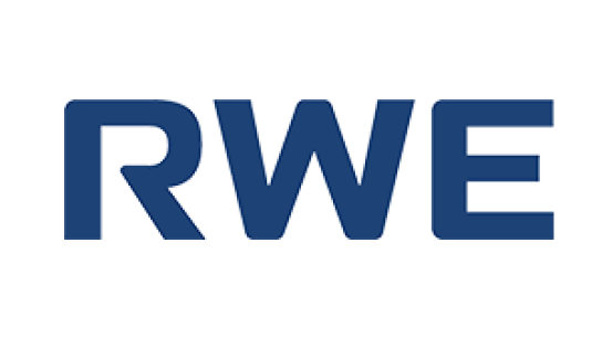 Logotipo de RWE, una empresa del sector energético