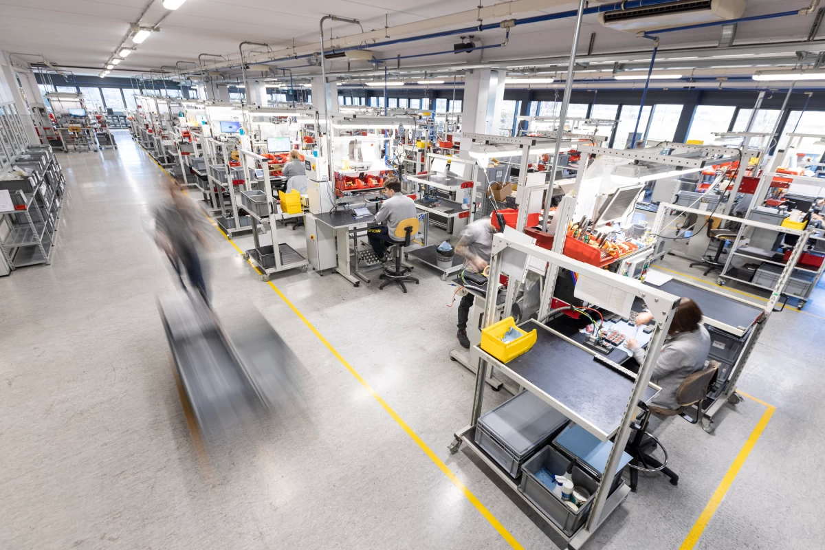 Gimatic’s production line