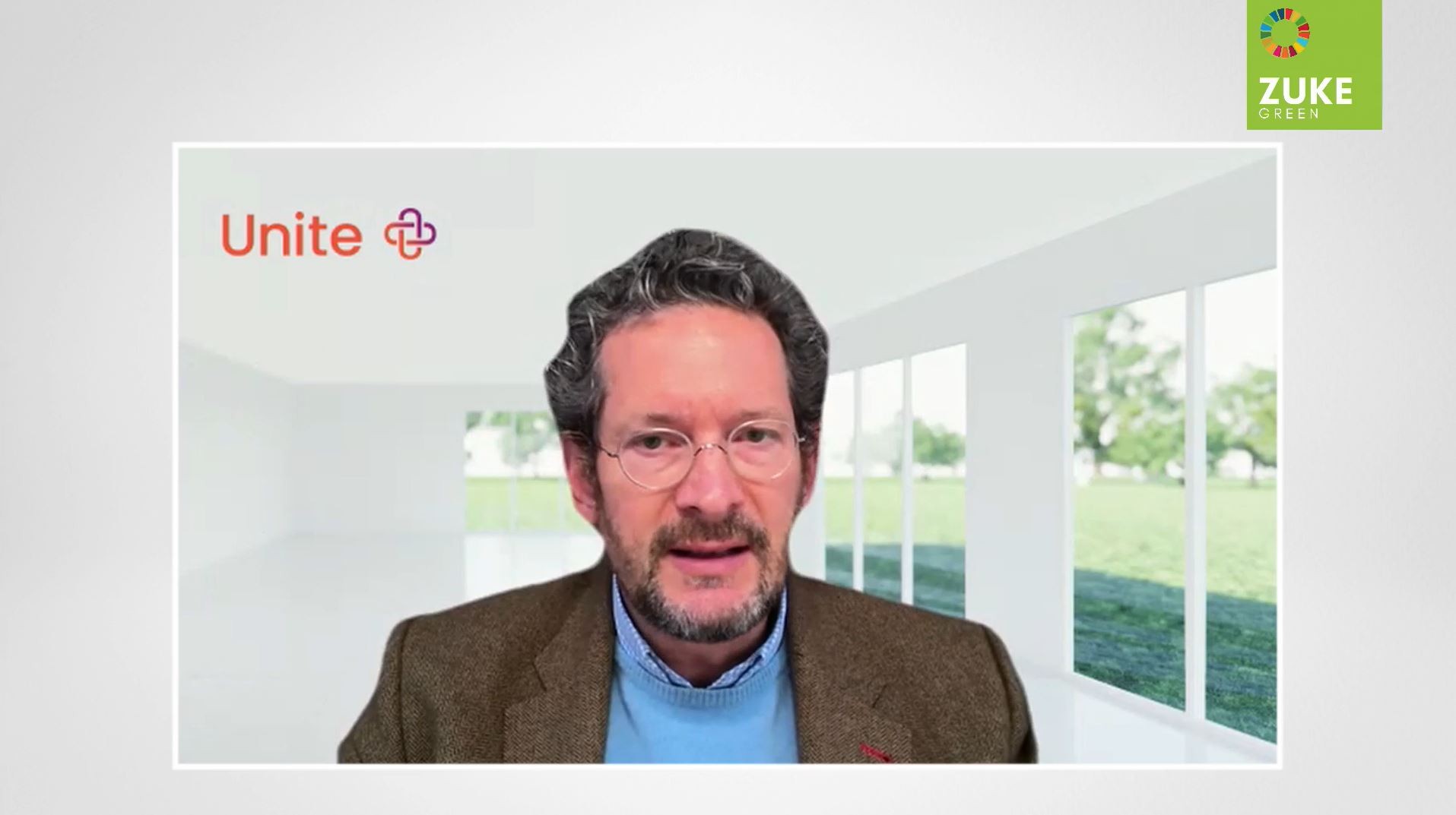 Dr. Sebastian Wieser auf dem ZUKE Green Health Kongress