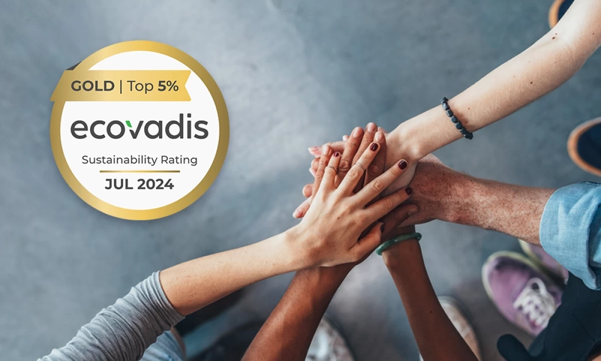 Unite wurde mit EcoVadis Gold für Nachhaltigkeit ausgezeichnet.