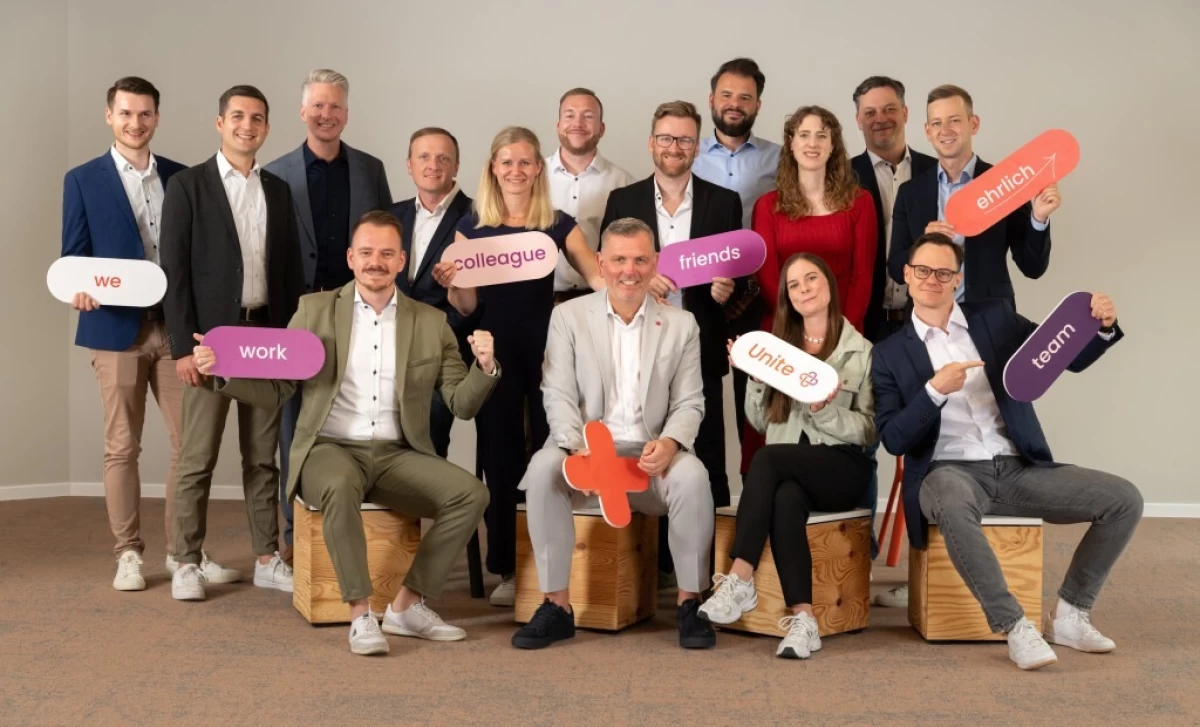 Das neue Teamfoto der Unite Sales Executives and Lead Development Germany