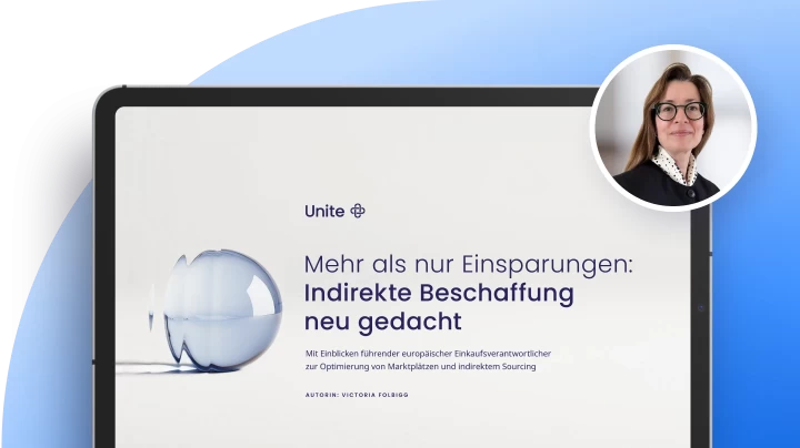 Unite Whitepaper zur indirekten Beschaffung mit Victoria Folbigg